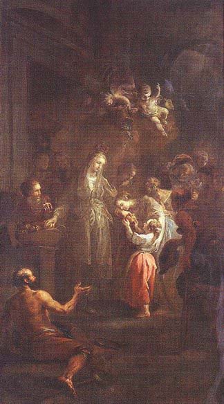 St Elisabeth Distributing Alms